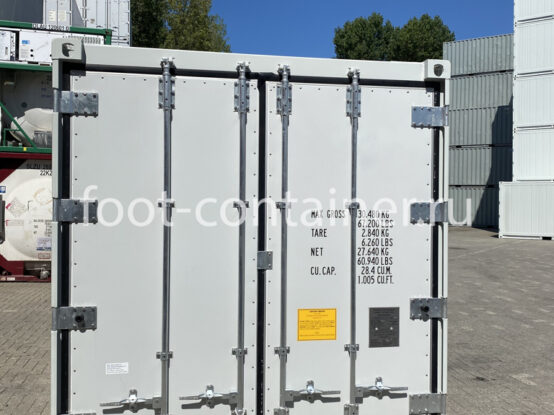 Рефконтейнер 20 футов 2021 г.в. (20′ Reefer Container | 20′ RC/RF) (Фото 1)