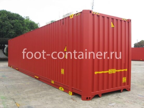 Сухогрузный морской контейнер 45 футов высокий и широкий (45′ High Cube Pallet Wide | 45′ HCPW) НОВЫЙ (Фото 4)