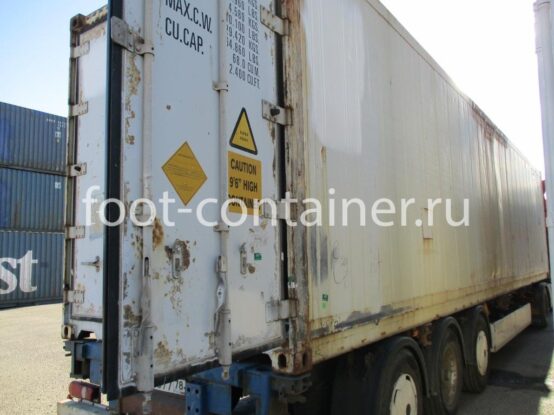 Рефконтейнер 40 футов высокий 1998 г.в. (40′ Reefer Container High Cube | 40′ RCHC/RFHC) (Фото 3)