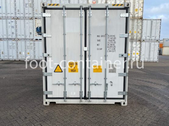 Рефконтейнер 40 футов высокий 2021 г.в. (40′ Reefer Container High Cube | 40′ RCHC/RFHC) (Фото 3)