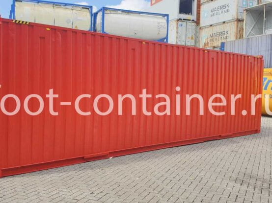 Сухогрузный морской контейнер 40 футов для насыпных грузов высокий (40′ High Cube Bulk | 40′ HC Bulk) Б/У (Фото 1)