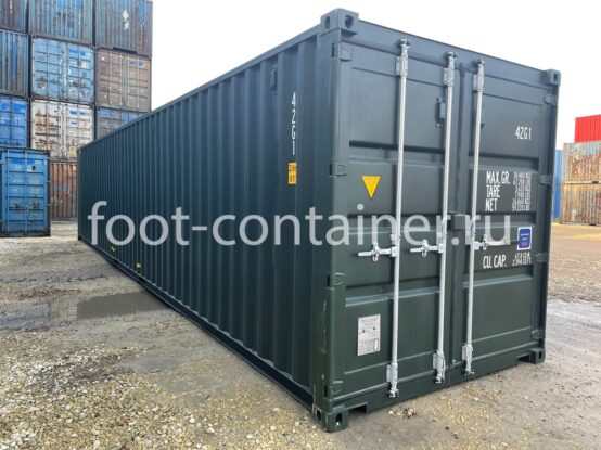 Сухогрузный морской контейнер 40 футов (40′ Dry Cube | 40′ DC) НОВЫЙ (Фото 1)